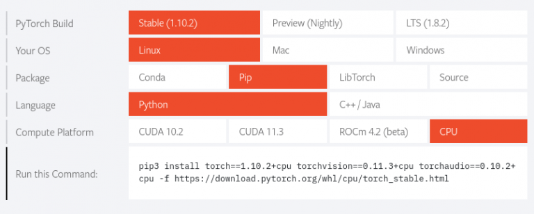 Pytorch 