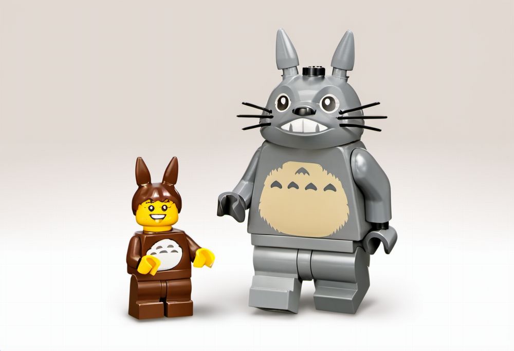 【SDXL LoRA】LEGO Minifig XLによるレゴの人形画像