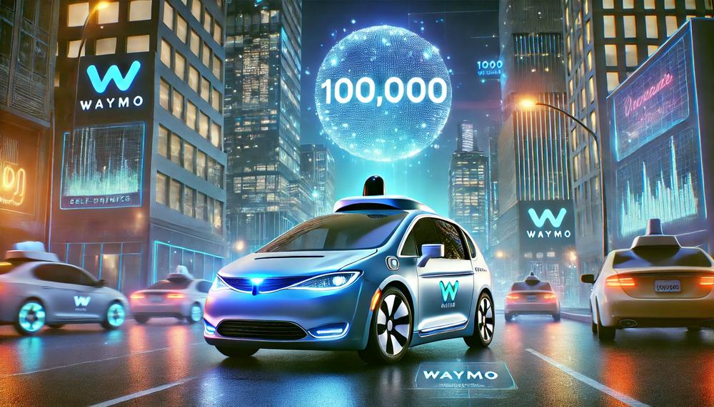 Waymo、週10万件の有料自動運転タクシー利用を達成