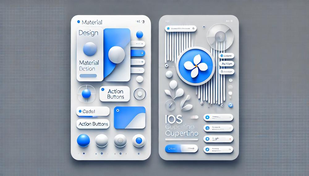 Flutter MaterialデザインとCupertinoデザインの比較と実装ガイド