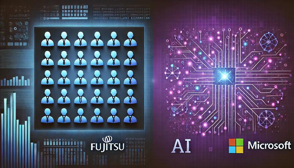 コンサル人材5倍増vs採用停止、二社の対照的なAI戦略が示す業界の未来