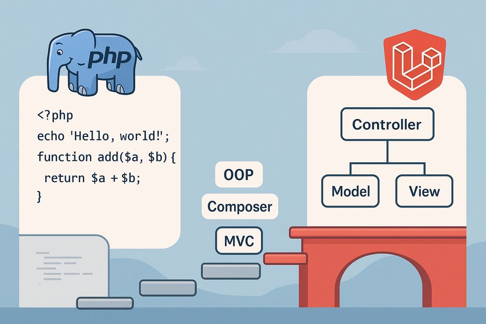 バニラPHPからLaravelフレームワークへ：つまずきポイントと効果的な学習法