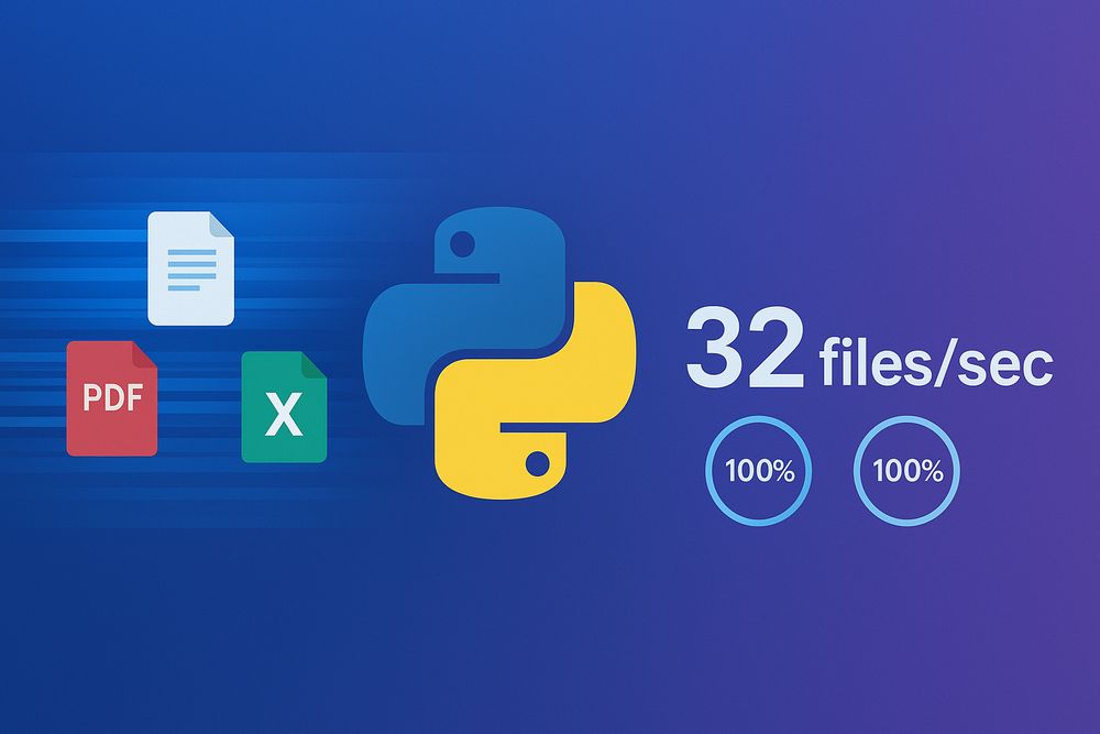 UnstructuredやDoclingを圧倒！Kreuzbergが実現するCPUだけでの超高速文書処理