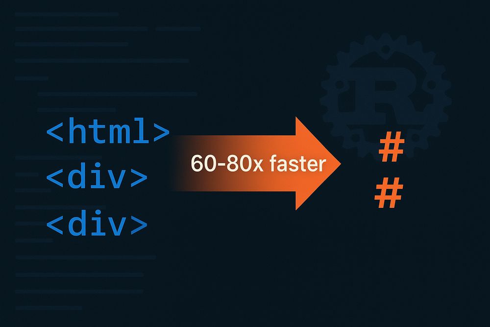 60倍速い変換速度を実現：html-to-markdown v2がRustで生まれ変わった理由