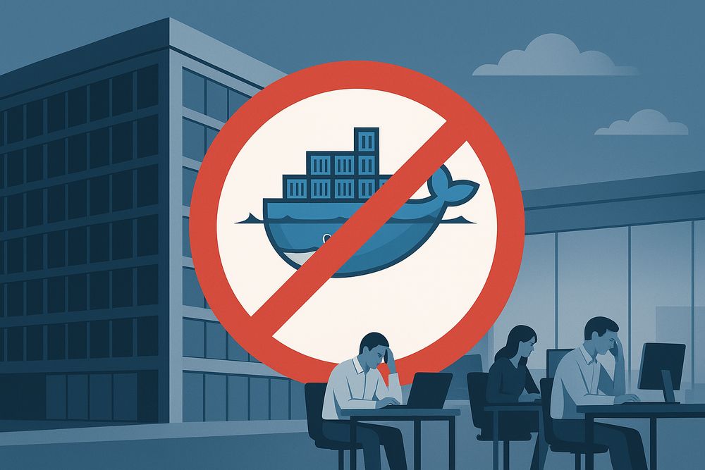 Dockerが使えない？大企業の開発環境で直面する現実と対処法