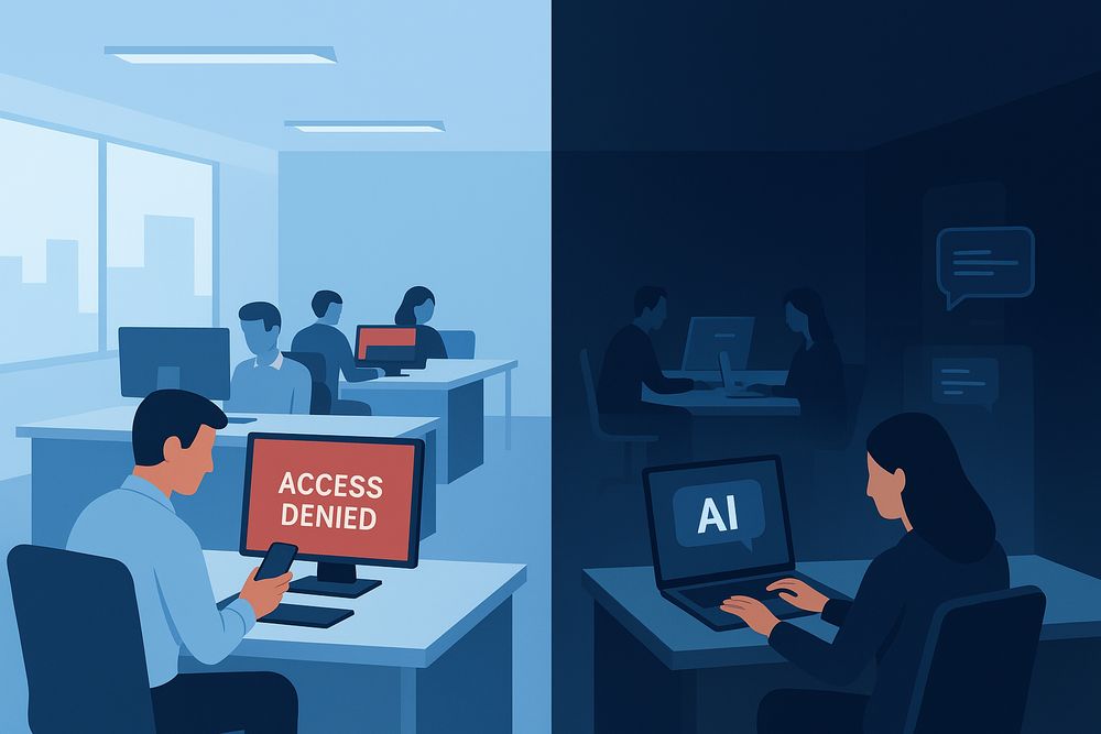 「禁止しても無駄」シャドーAI問題にIT部長が出した結論