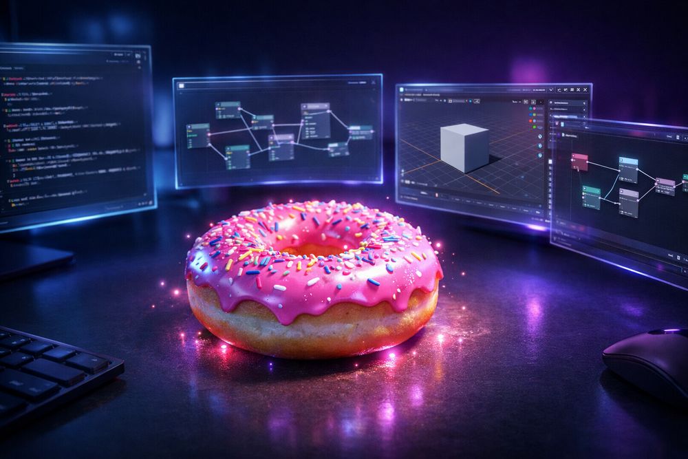 YouTubeを観て学ぶAI：Blenderドーナツチュートリアルを人間ゼロ介入で完走した全記録