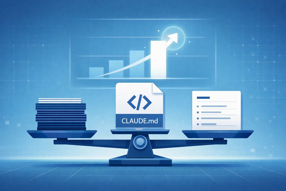 「空のCLAUDE.mdが最強」という衝撃。1,188回のベンチマークが覆した常識