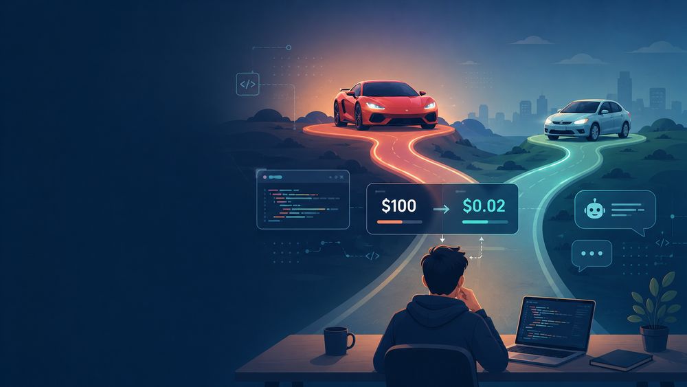 「フェラーリは要らない」AIコーディングで高い金を払い続ける人への警告